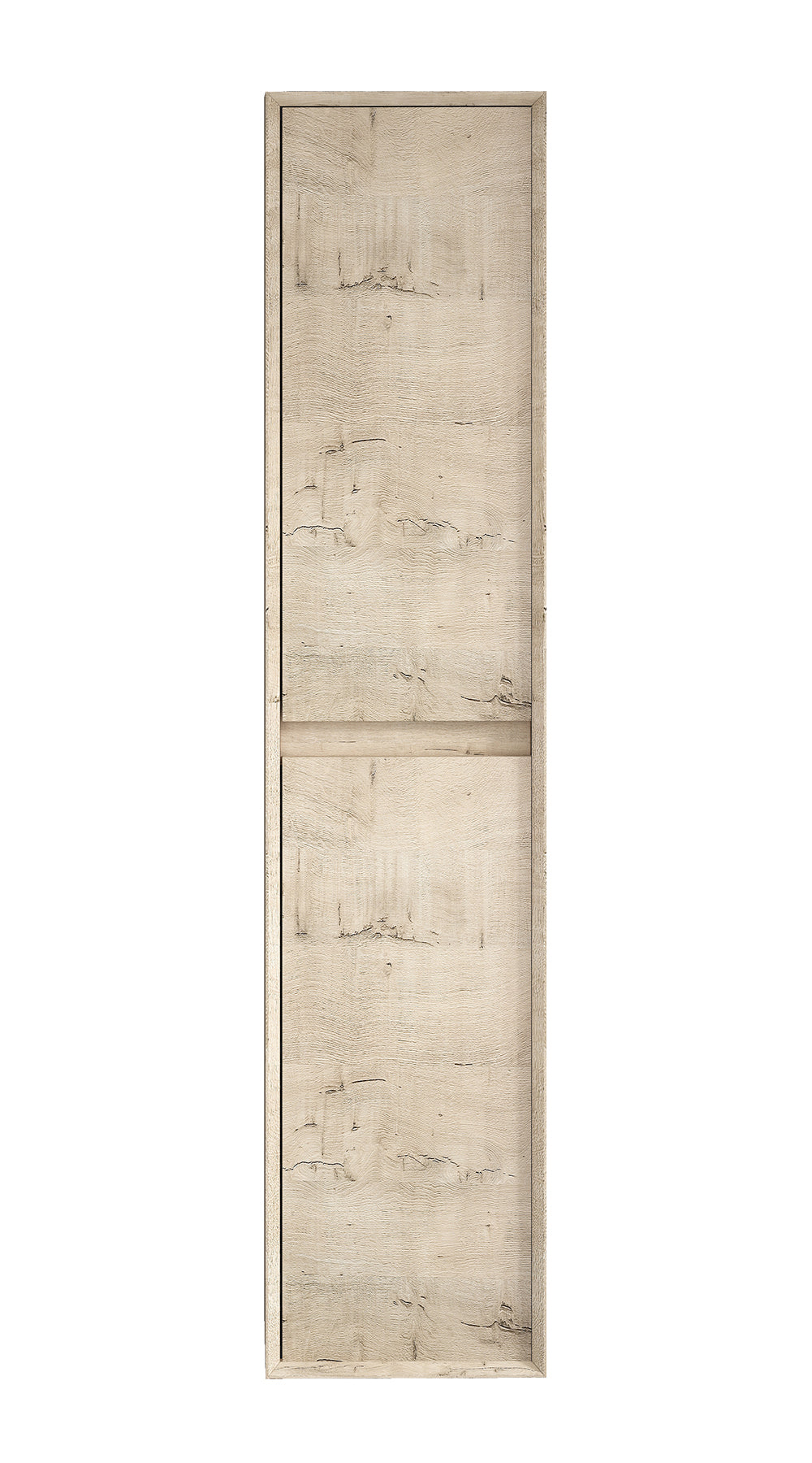 Kingdee 14" Light Oak Linen Side Cabinet