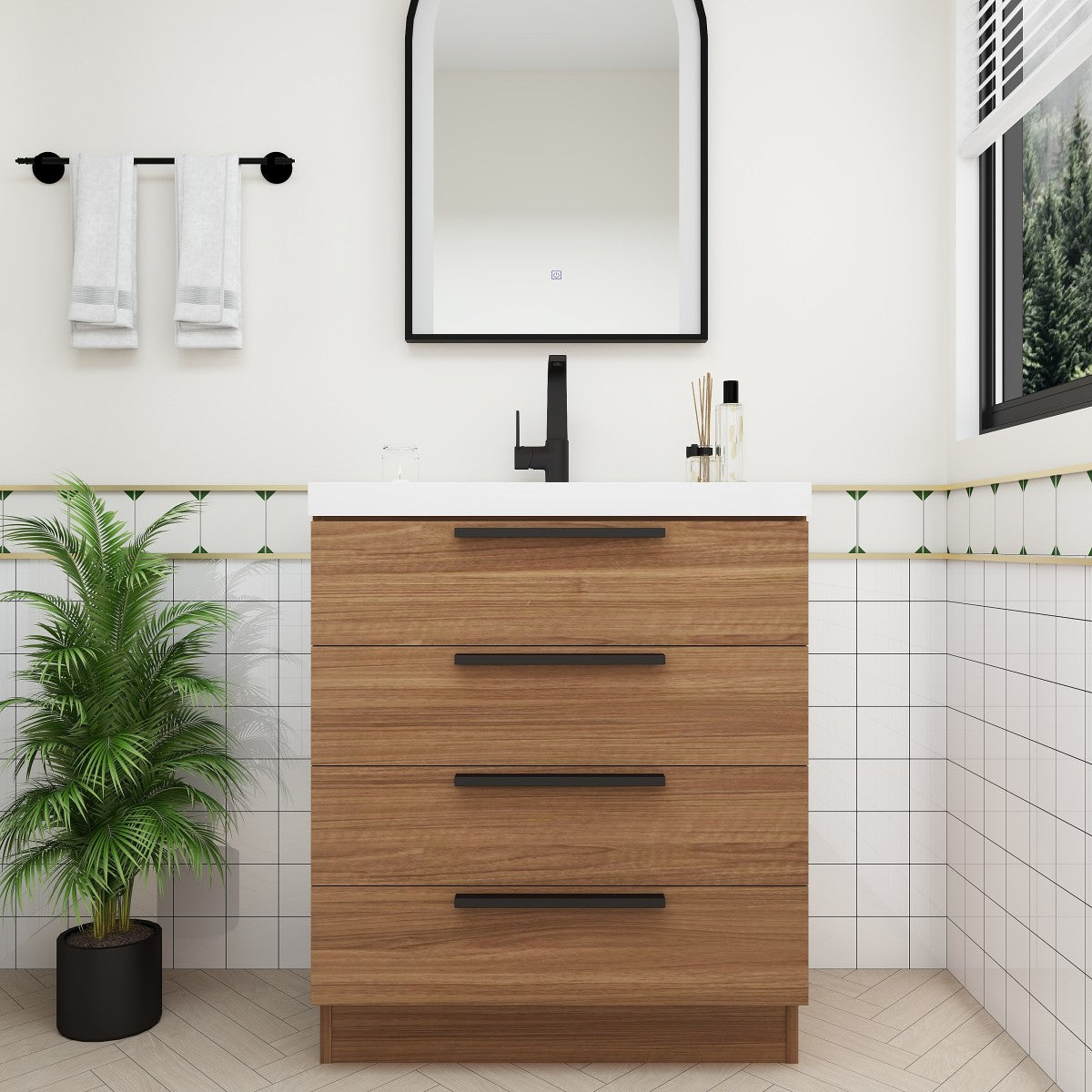 Carla Freestanding Bathroom Vanity with Sink