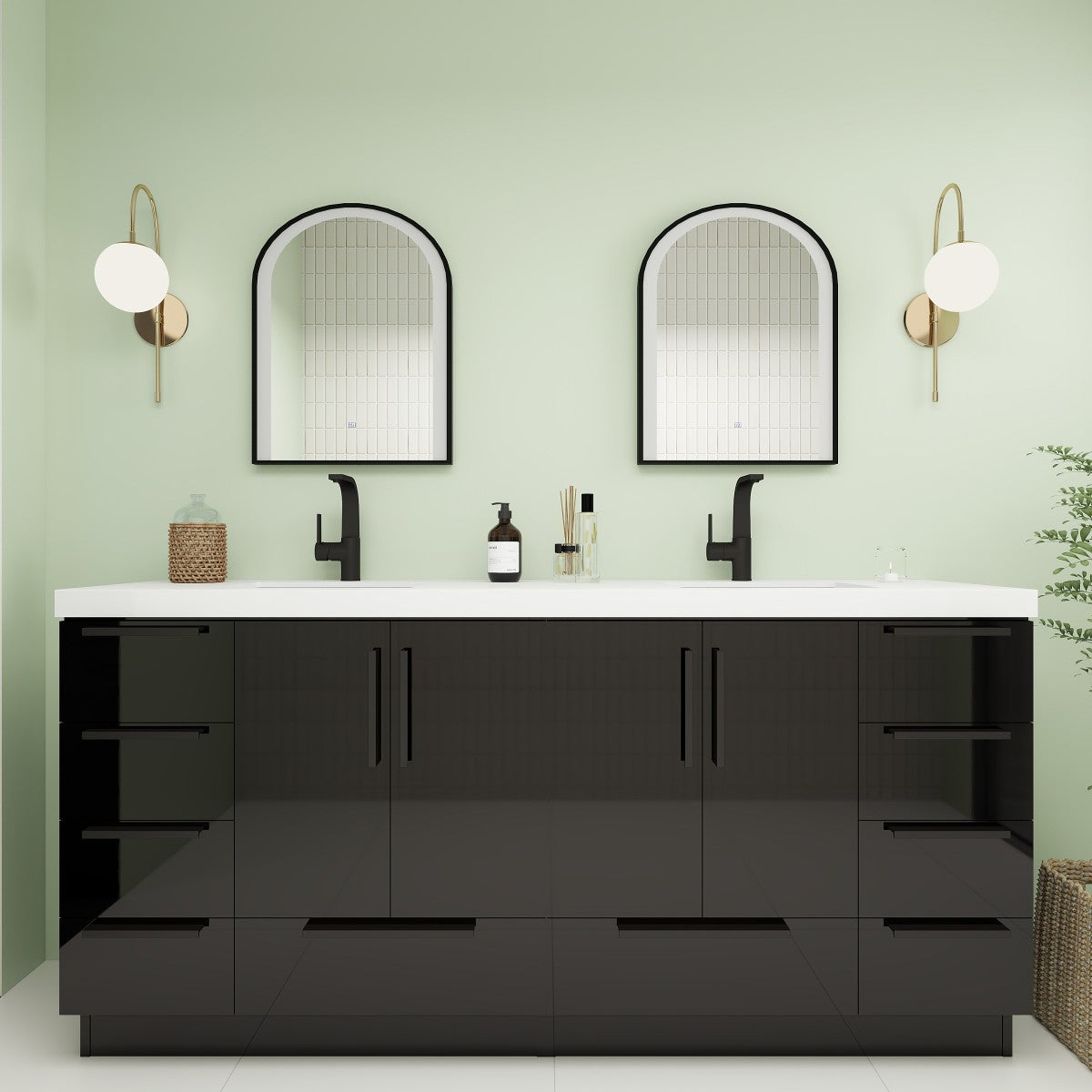 Carla Freestanding Bathroom Vanity with Sink