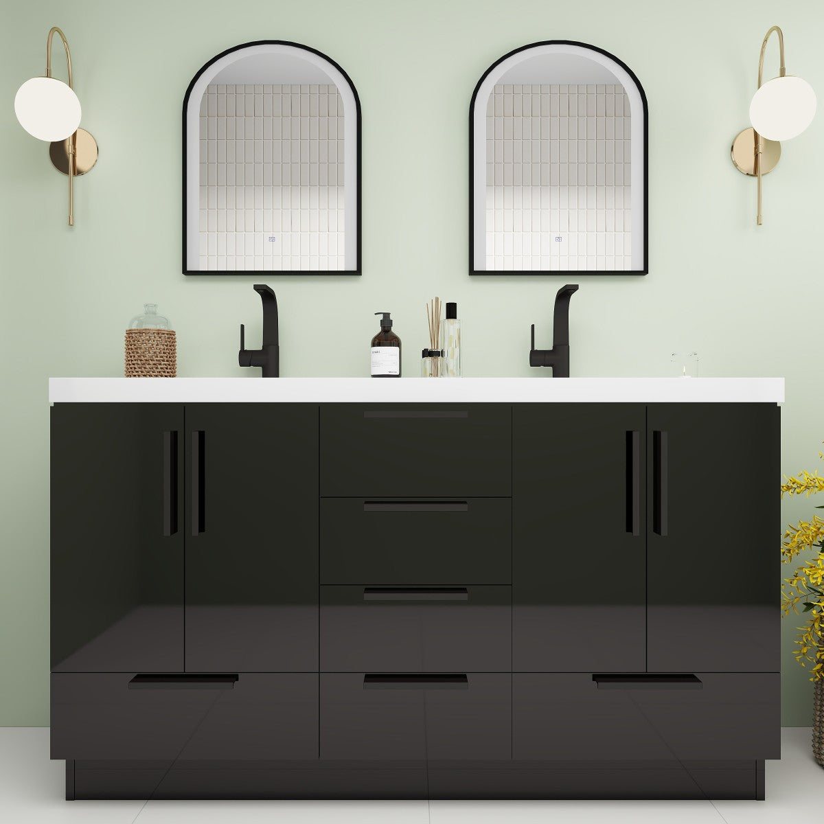 Carla Freestanding Bathroom Vanity with Sink