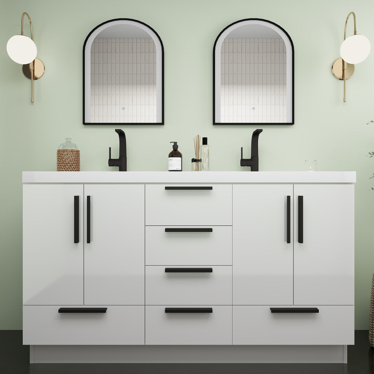 Carla Freestanding Bathroom Vanity with Sink