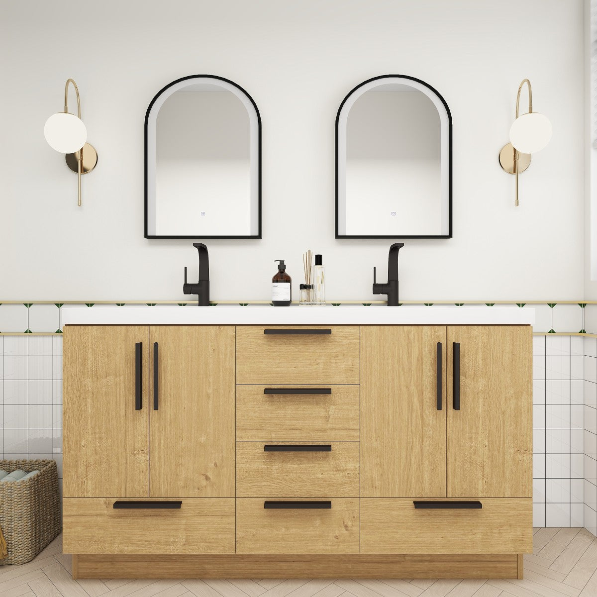 Carla Freestanding Bathroom Vanity with Sink