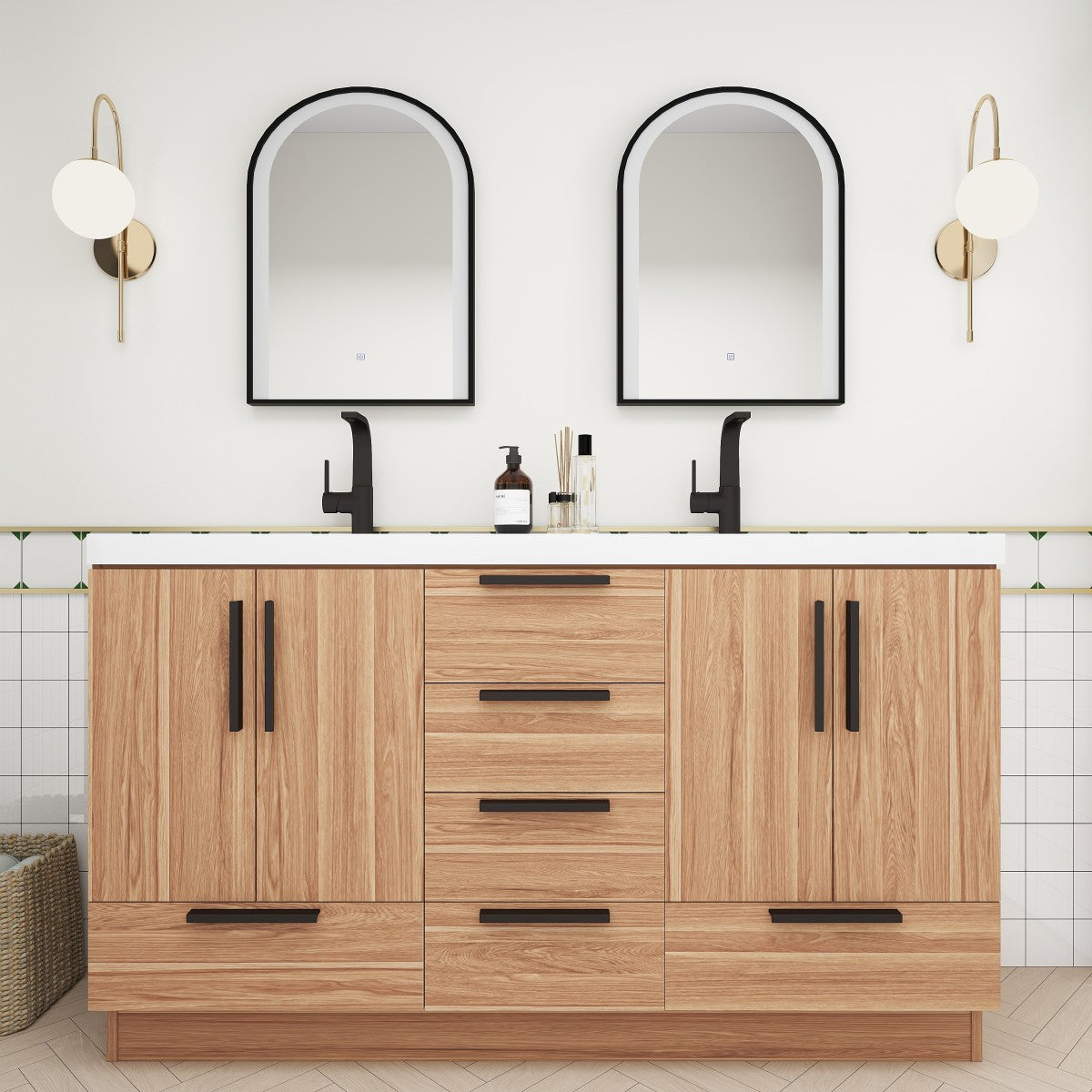 Carla Freestanding Bathroom Vanity with Sink