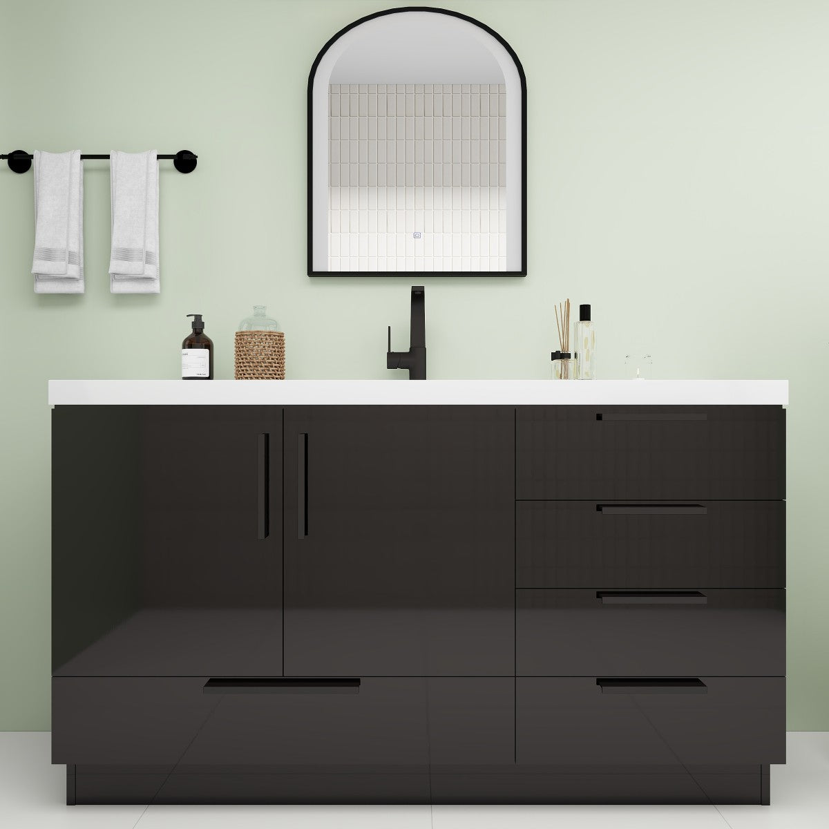 Carla Freestanding Bathroom Vanity with Sink