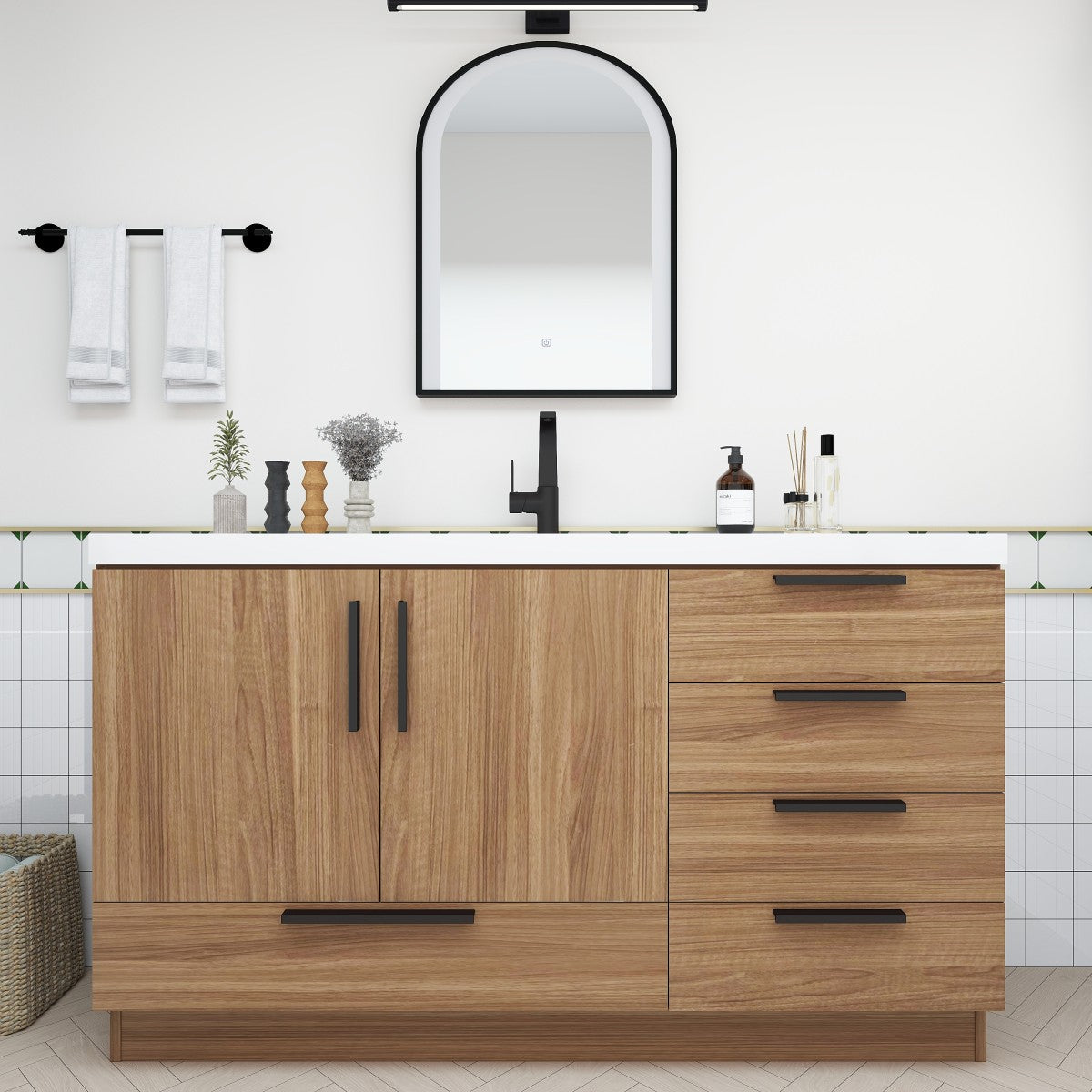 Carla Freestanding Bathroom Vanity with Sink