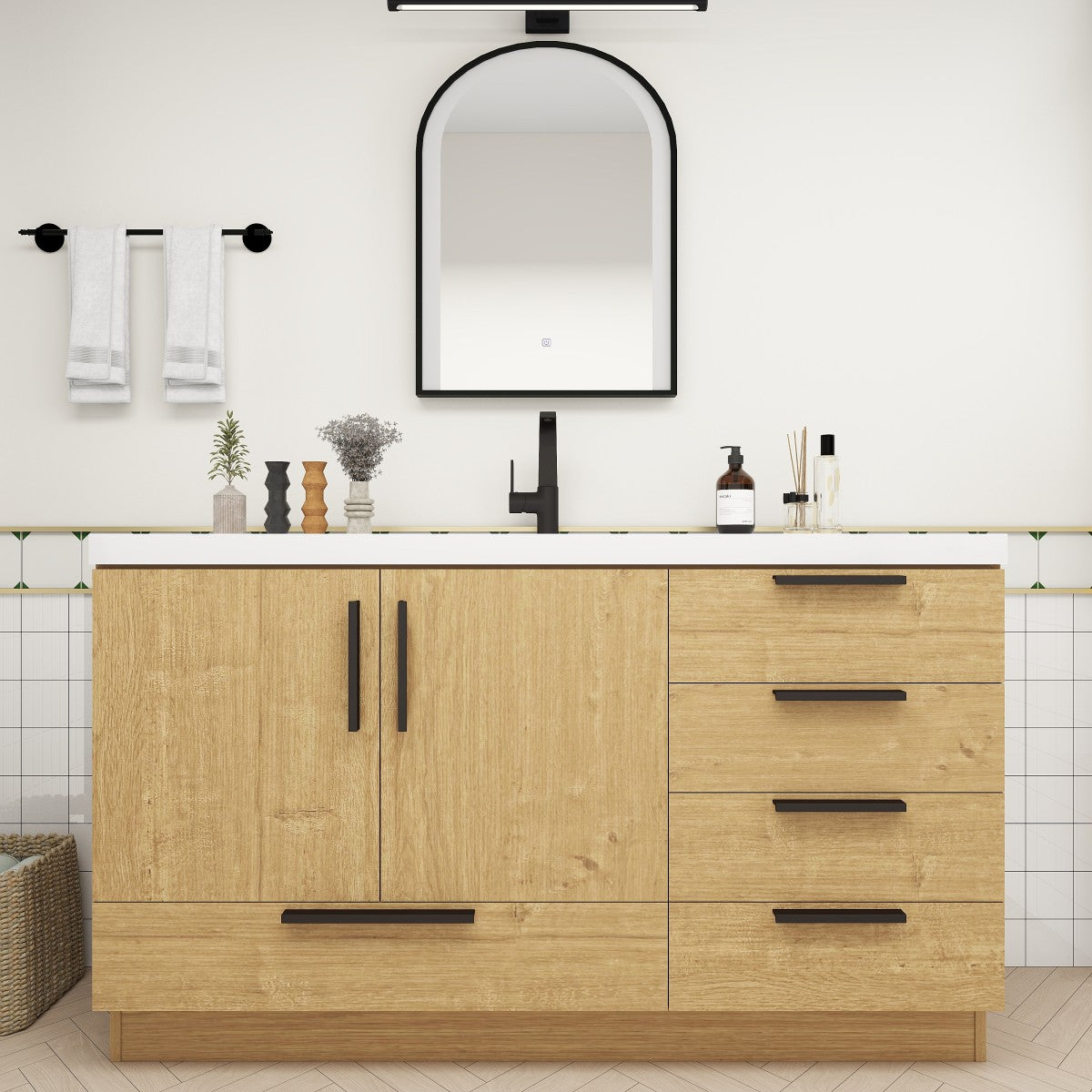 Carla Freestanding Bathroom Vanity with Sink