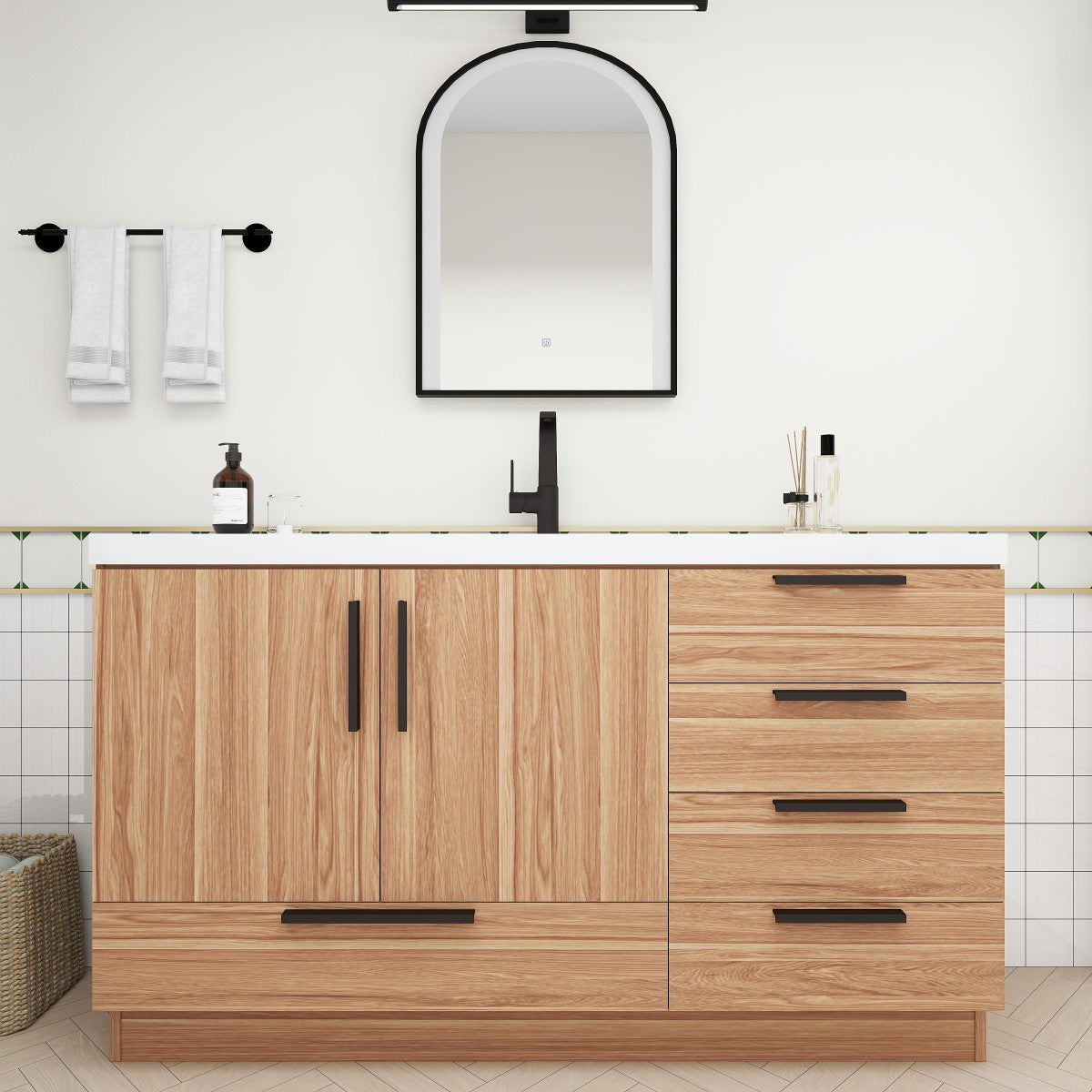 Carla Freestanding Bathroom Vanity with Sink