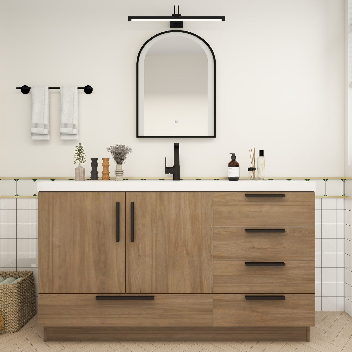 Carla Freestanding Bathroom Vanity with Sink