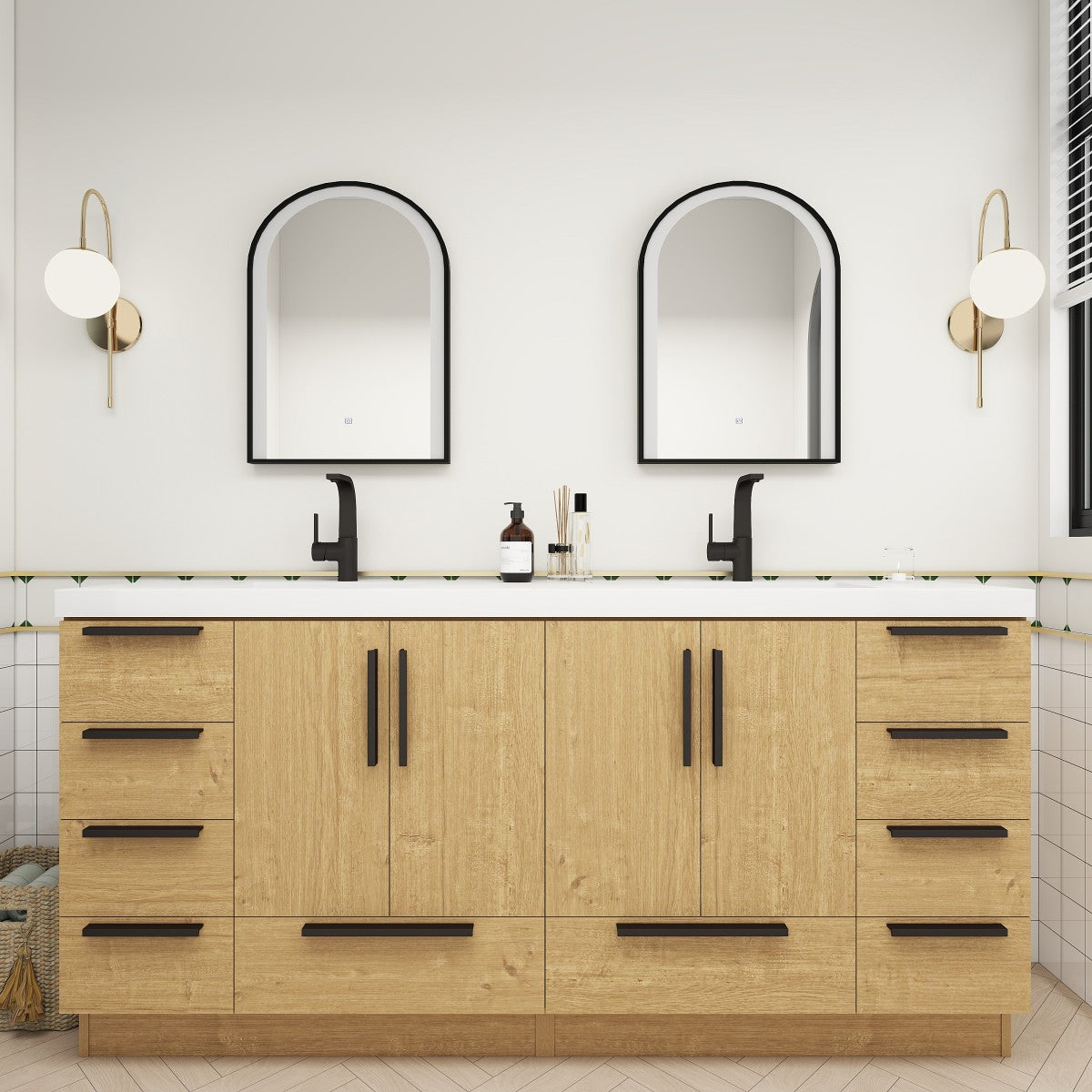 Carla Freestanding Bathroom Vanity with Sink