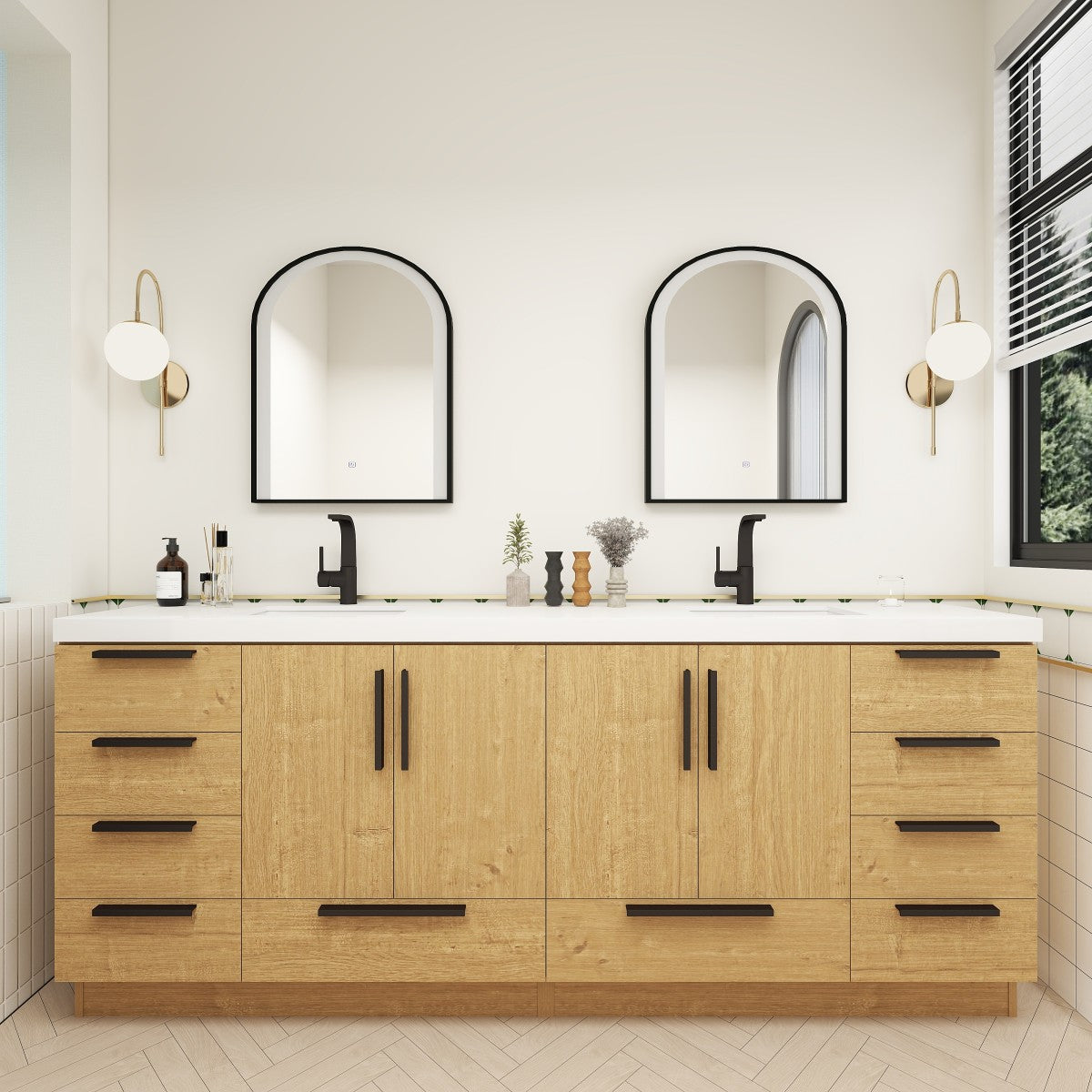 Carla Freestanding Bathroom Vanity with Sink