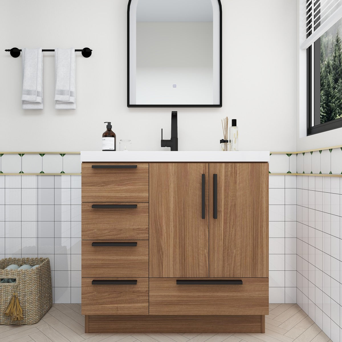 Carla Freestanding Bathroom Vanity with Sink