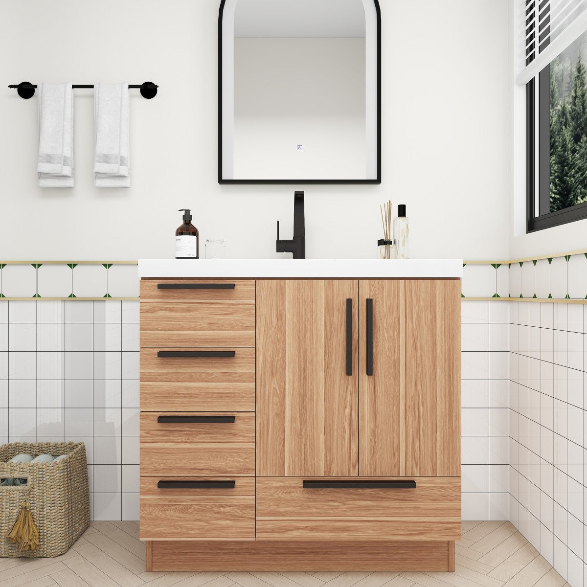 Carla Freestanding Bathroom Vanity with Sink