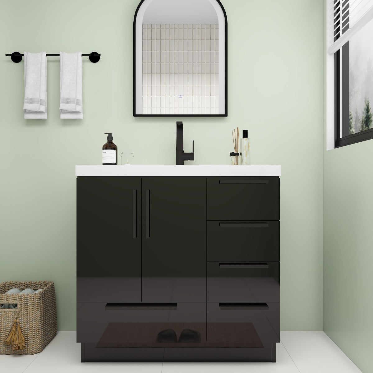 Carla Freestanding Bathroom Vanity with Sink