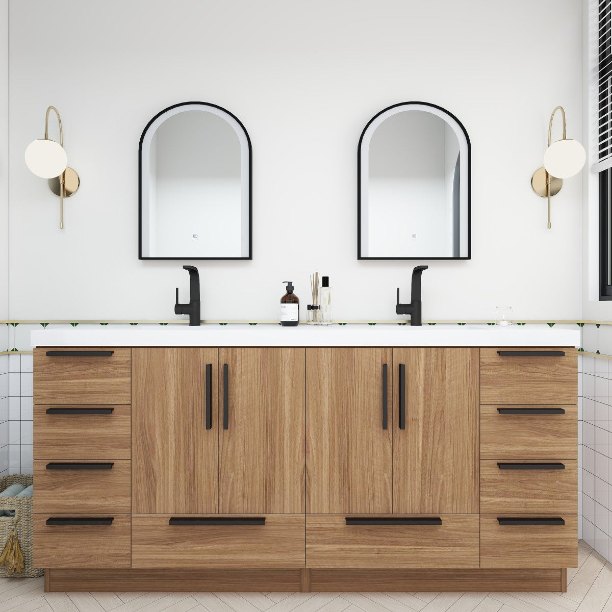 Carla Freestanding Bathroom Vanity with Sink