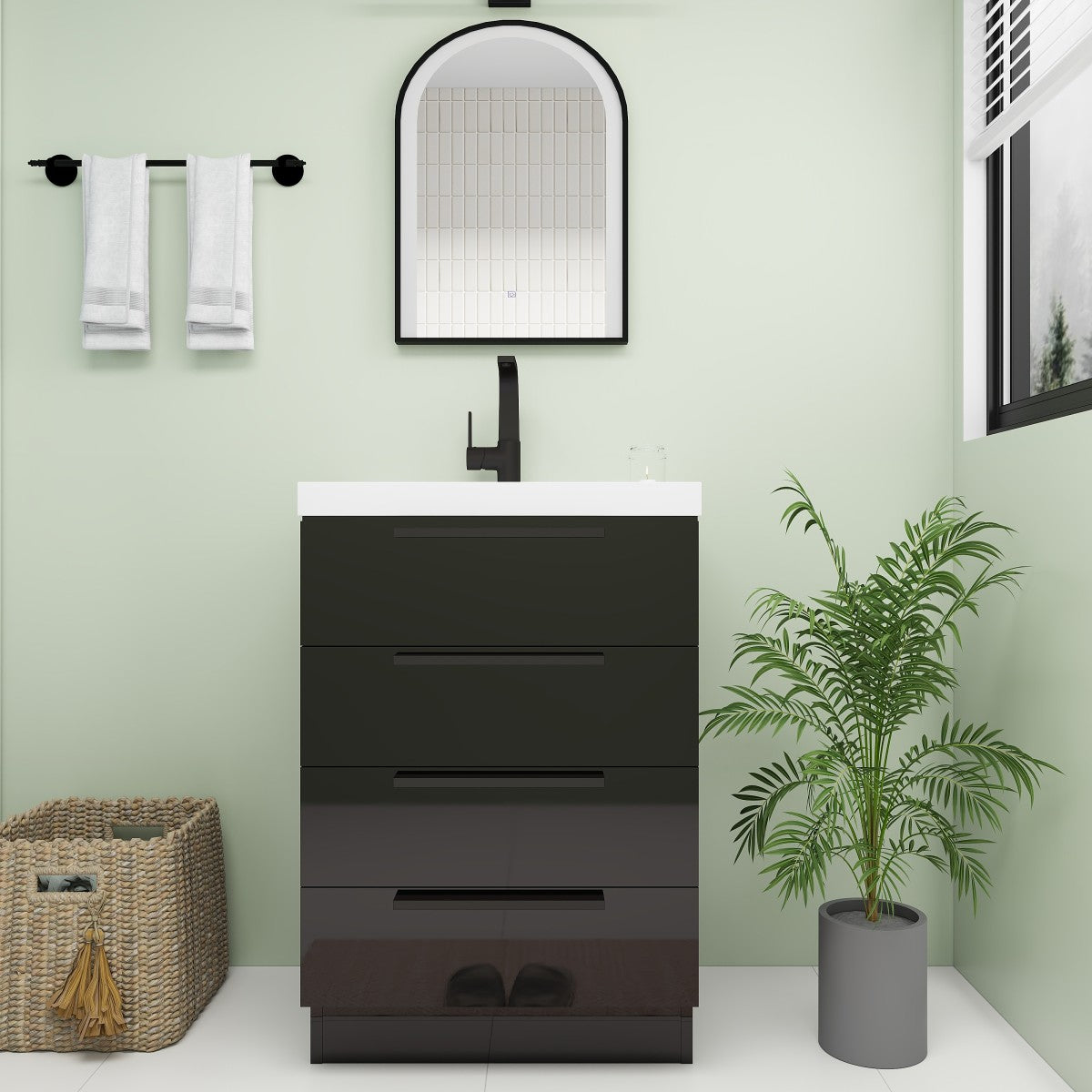 Carla Freestanding Bathroom Vanity with Sink