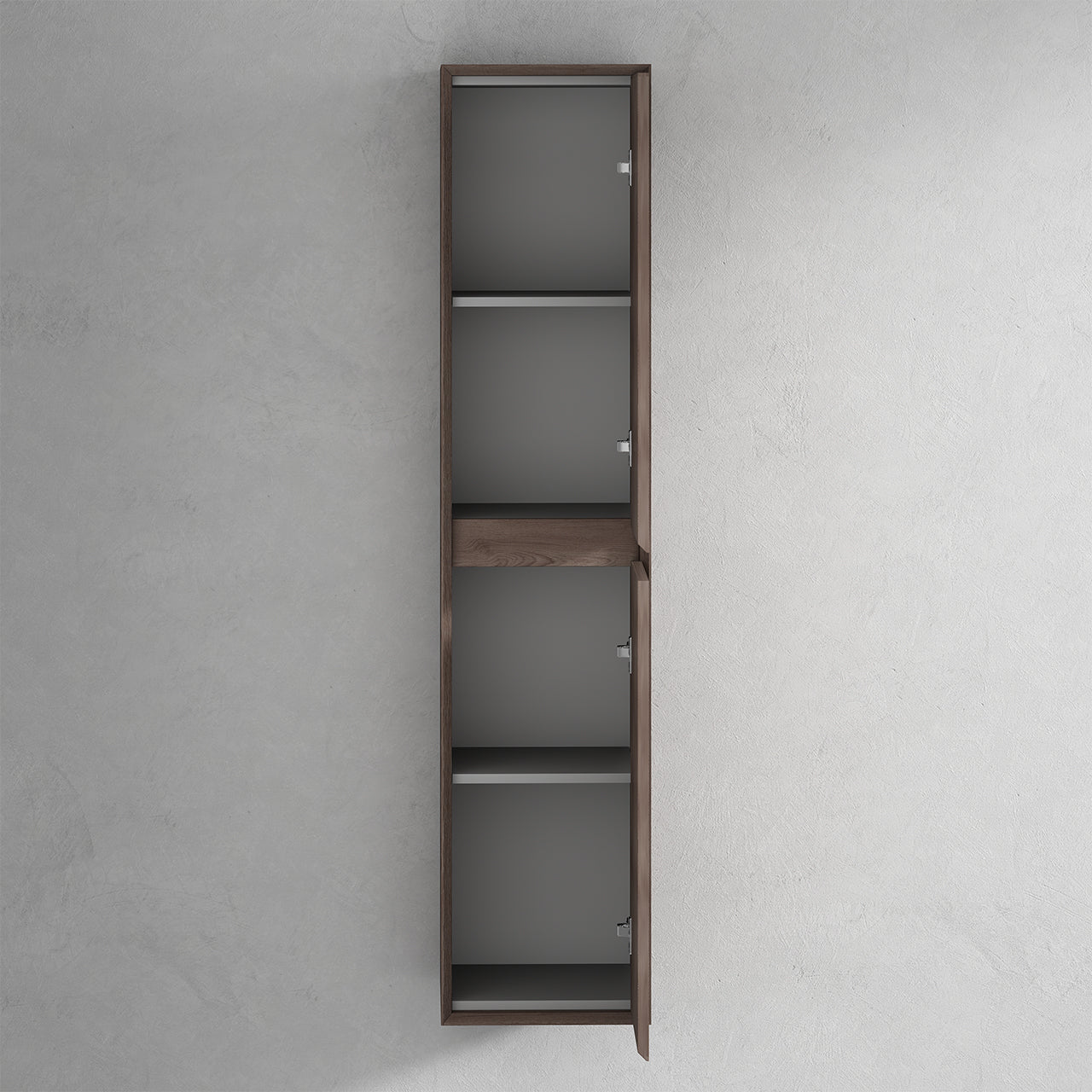 Kingdee 14" Red Oak Linen Side Cabinet