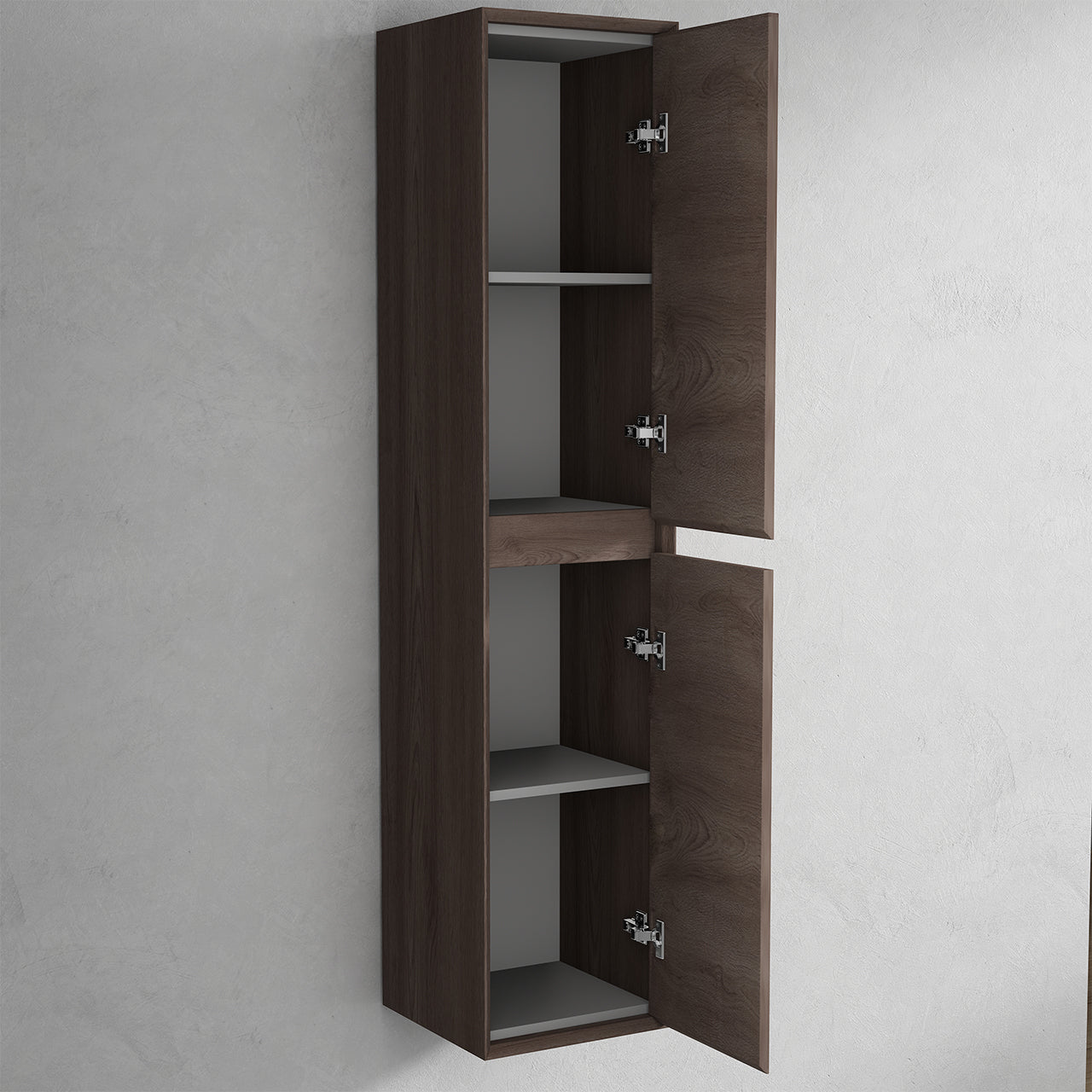 Kingdee 14" Red Oak Linen Side Cabinet