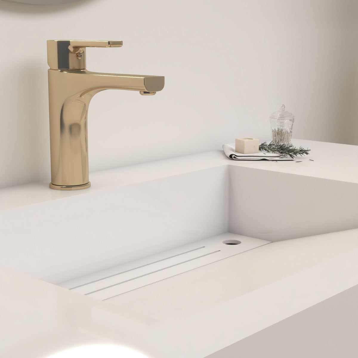 Bethany 42" Reinforced FLX Acrylic Single Sink Countertop