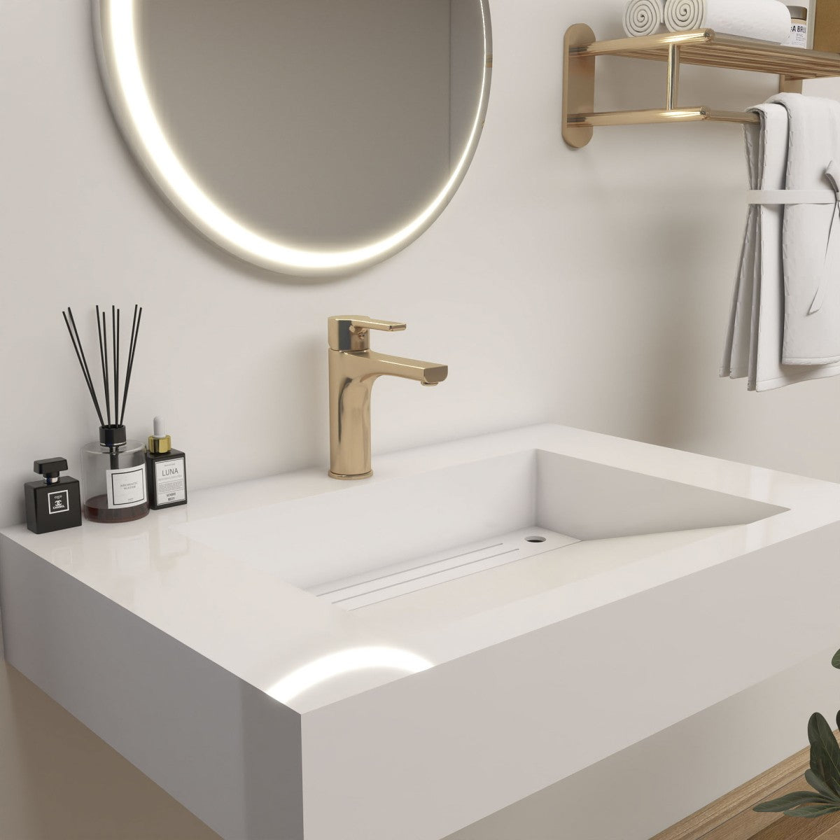 Bethany 30" Reinforced FLX Acrylic Single Sink Countertop