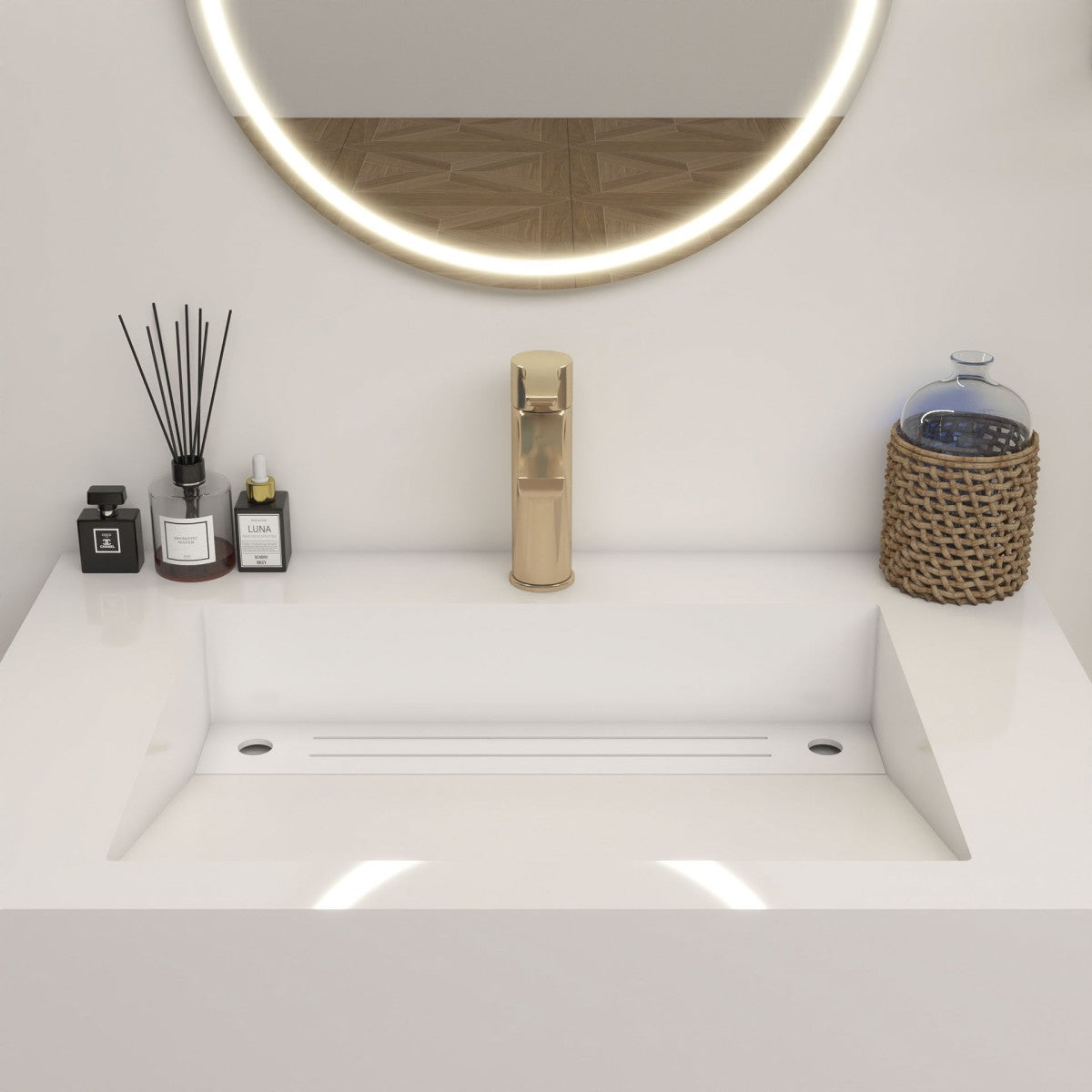 Bethany 30" Reinforced FLX Acrylic Single Sink Countertop