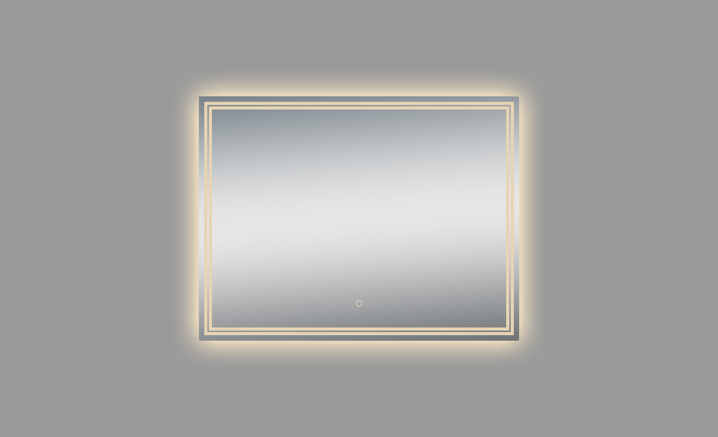 Luna 40'' Polished Edge Back-lit LED Mirror (30''Height)