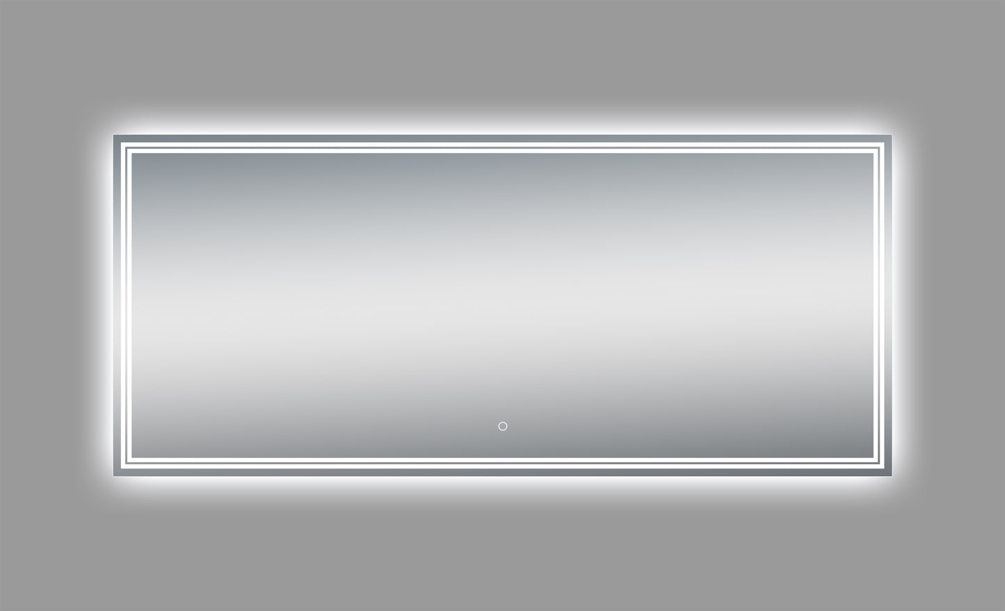 Luna 68'' Polished Edge Back-lit LED Mirror (30''Height)