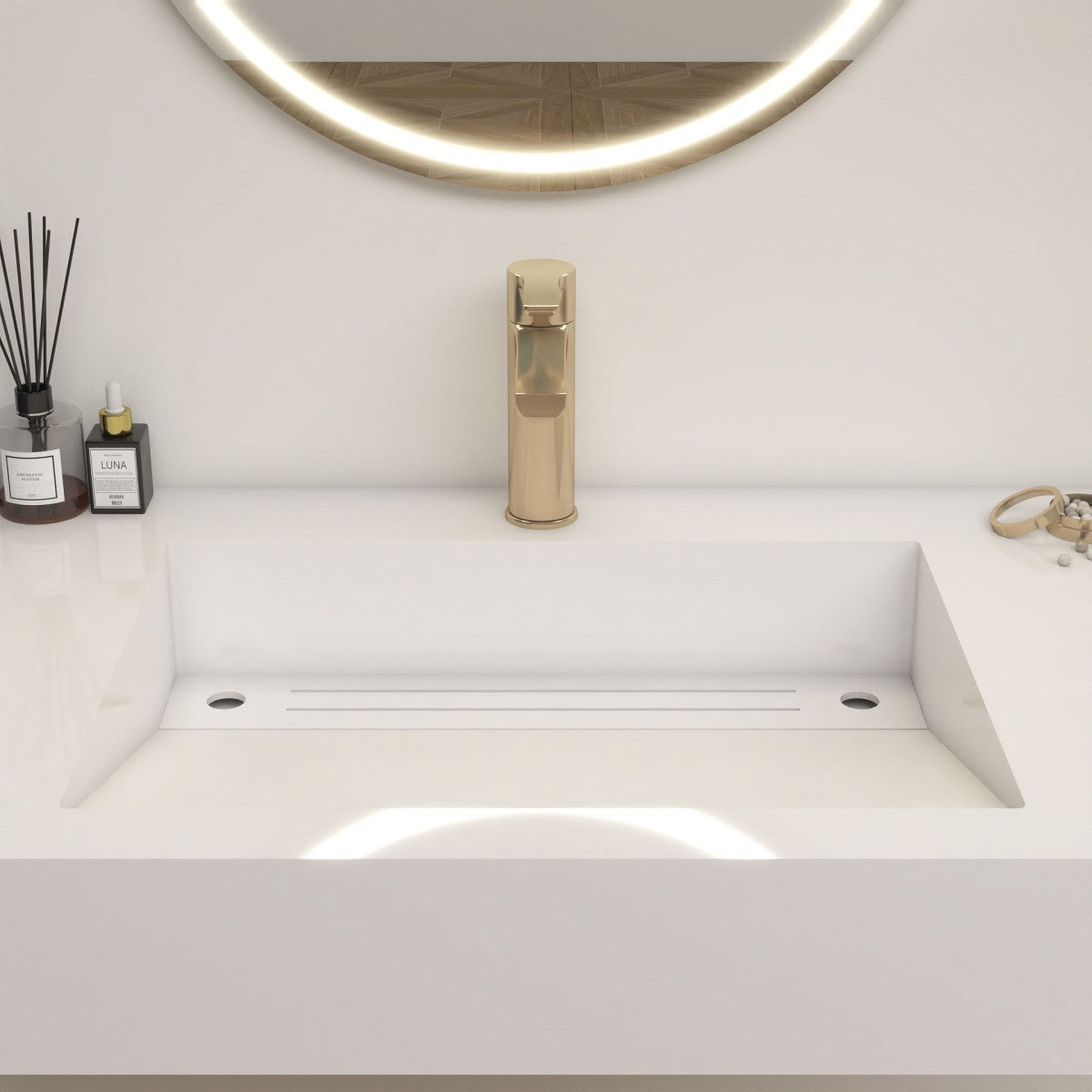 FLX Acrylic Sink Countertop 24" - 84"