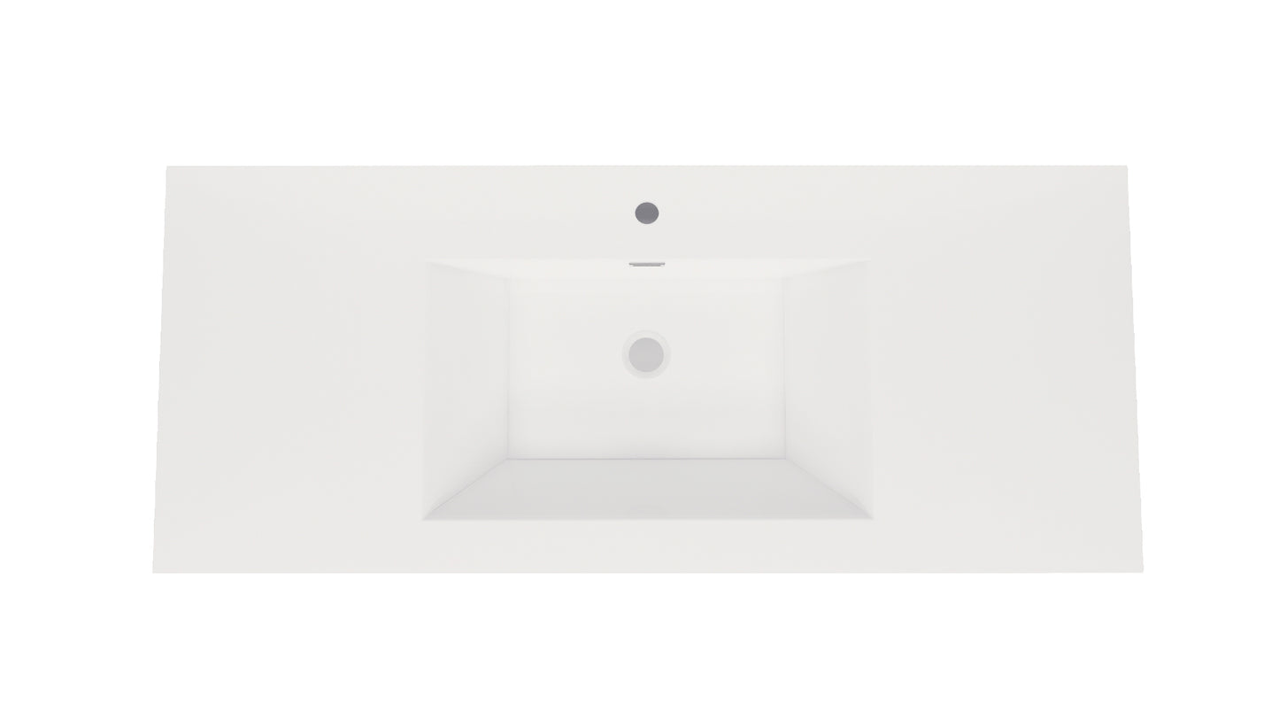 Nobel 48'' Width and 4'' Thickness Acrylic Sink