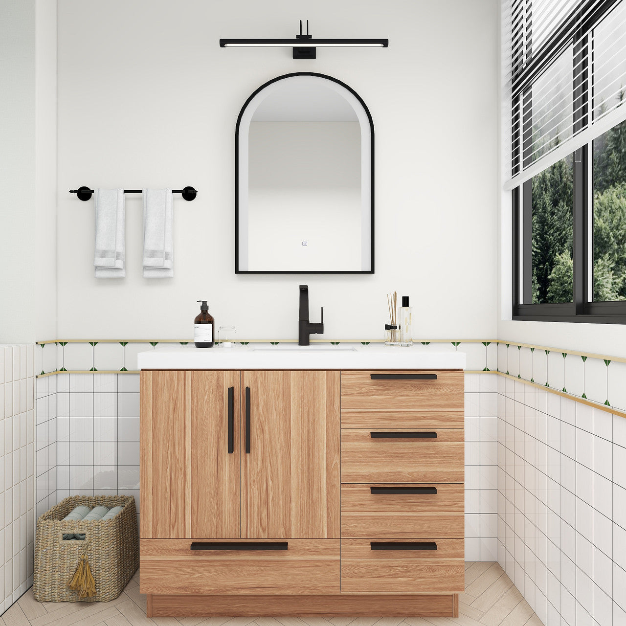 Carla Freestanding Bathroom Vanity with Sink