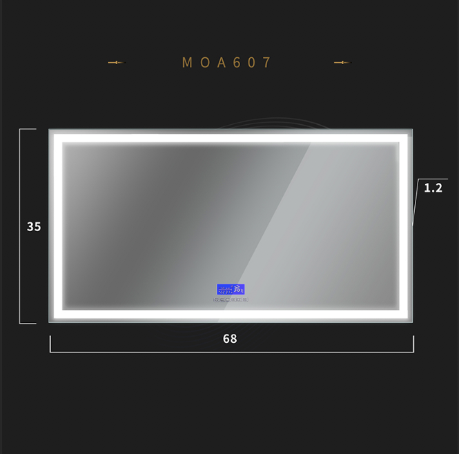 Florence 68" LED Mirror