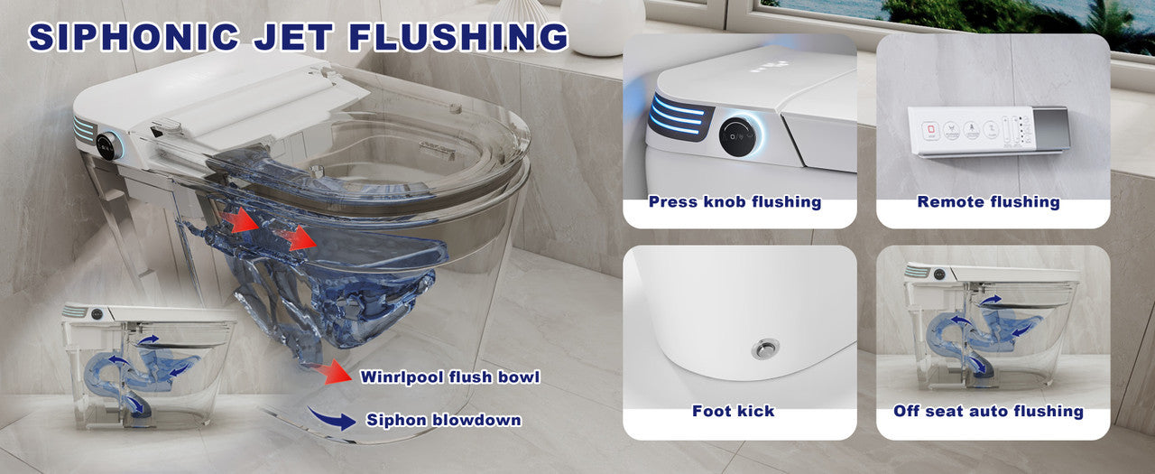 Smart Toilet with Bidet T6805