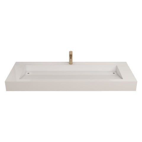 Bethany 60" Reinforced FLX Acrylic Single Sink Countertop
