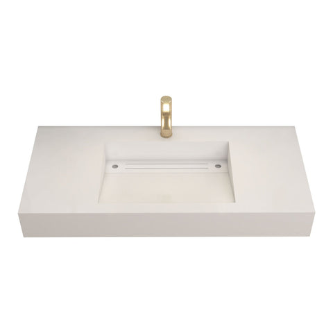 Bethany 42" Reinforced FLX Acrylic Single Sink Countertop
