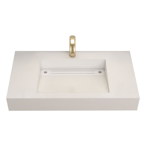 Bethany 36" Reinforced FLX Acrylic Single Sink Countertop