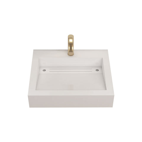 Bethany 24" Reinforced FLX Acrylic Single Sink Countertop