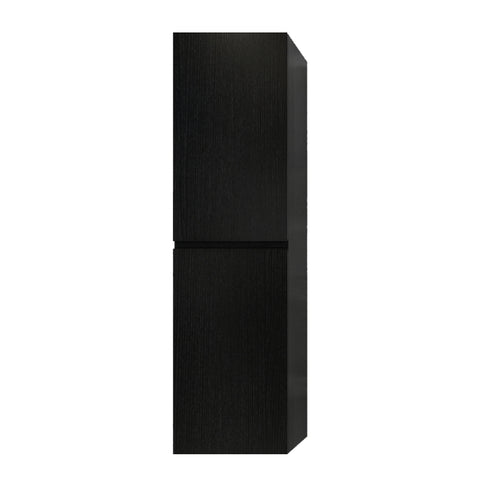 Monterey 16'' Wall-Mounted Side cabinet in Rich Black Oak