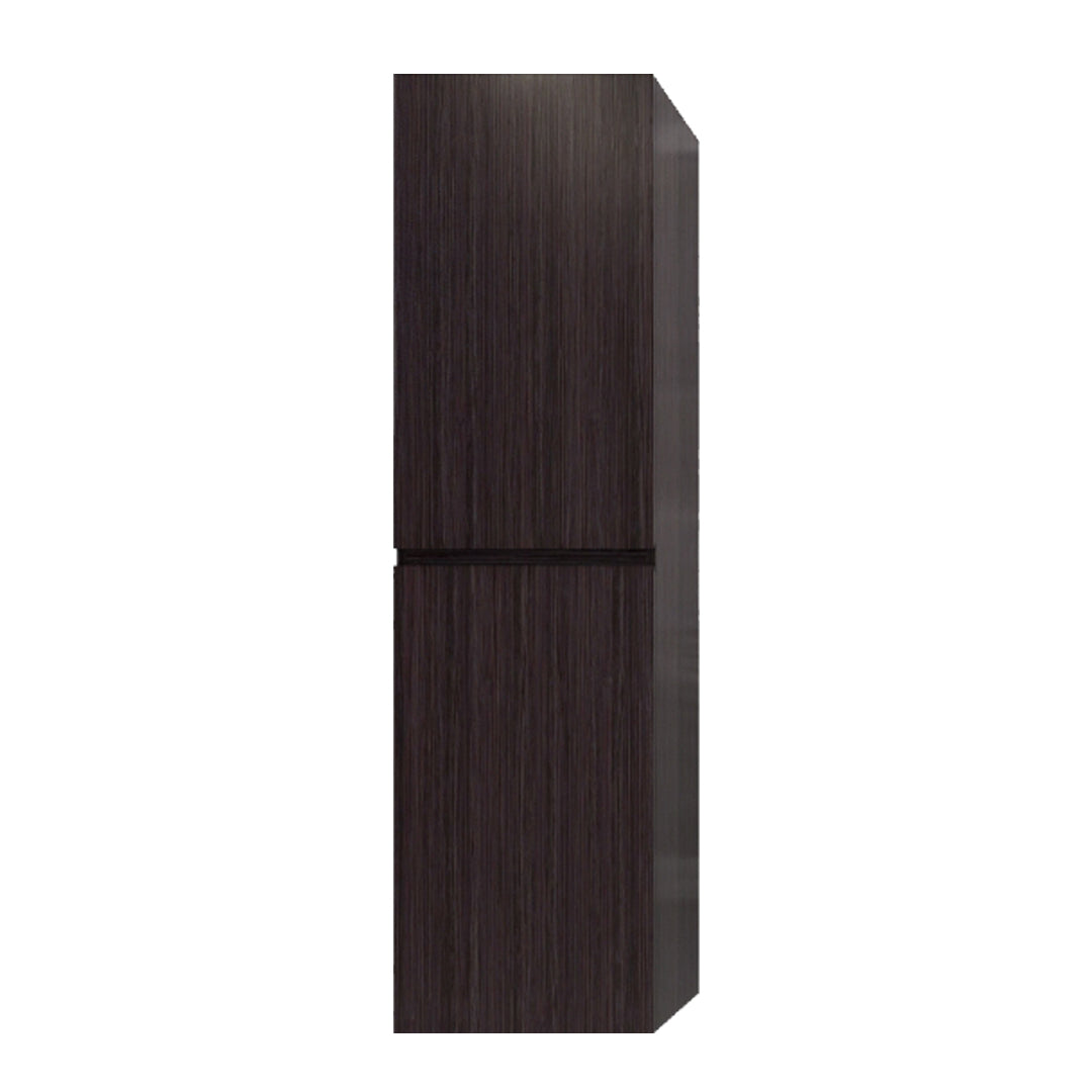 Monterey 16'' Wall-Mounted Side cabinet in Dark Grey Oak