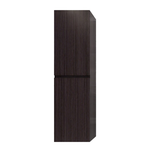 Monterey 16'' Wall-Mounted Side cabinet in Dark Grey Oak