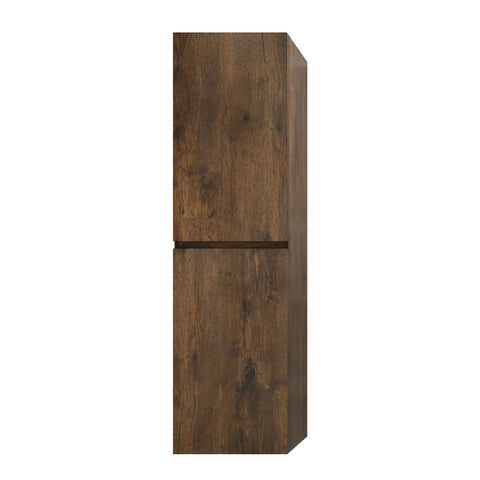 Monterey 16'' Wall-Mounted Side cabinet in Rose Wood