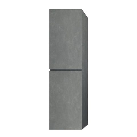 Monterey 16'' Wall-Mounted Side cabinet in Cement Grey