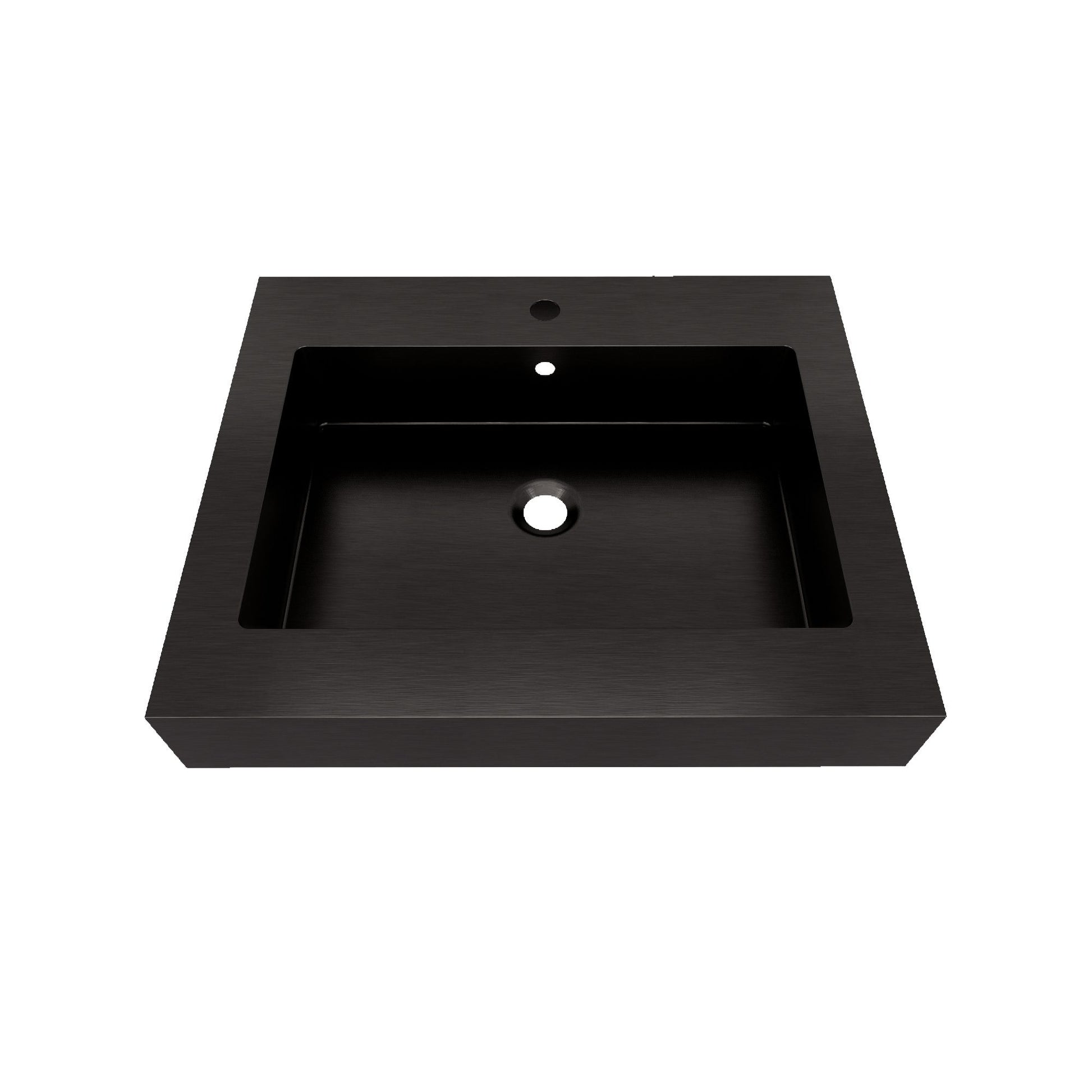 Max 24" Black Stainless Steel Sink - Bathroom Vanity Sink | Better Vanity Premium Bathroom Vanity & Storage USA