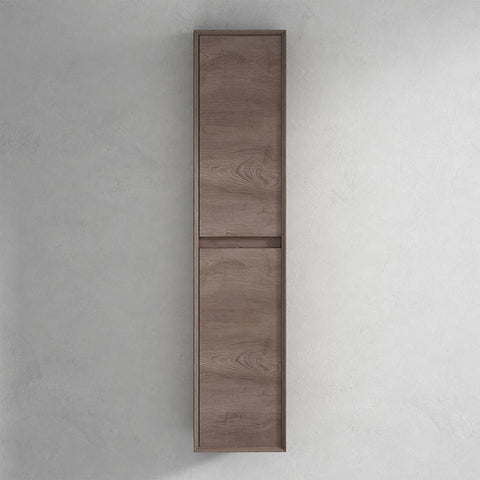 Kingdee 14" Red Oak Linen Side Cabinet