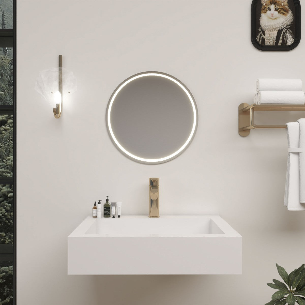 Bethany 24" Reinforced FLX Acrylic Single Sink Countertop