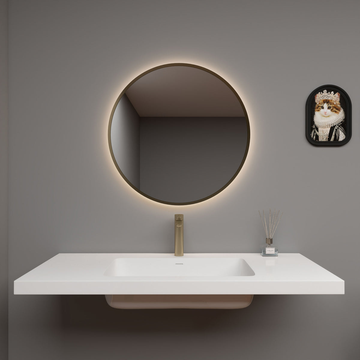 NB Reinforced Acrylic Sink Top 24" - 84"-Better Vanity
