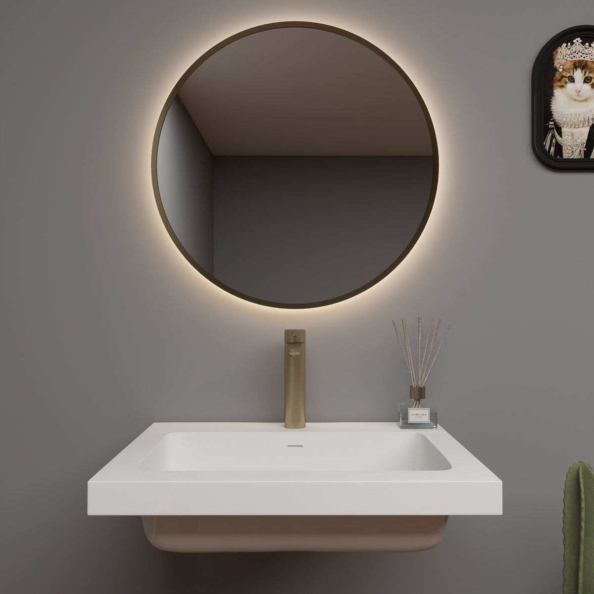 NB Reinforced Acrylic Sink Top 24" - 84"-Better Vanity