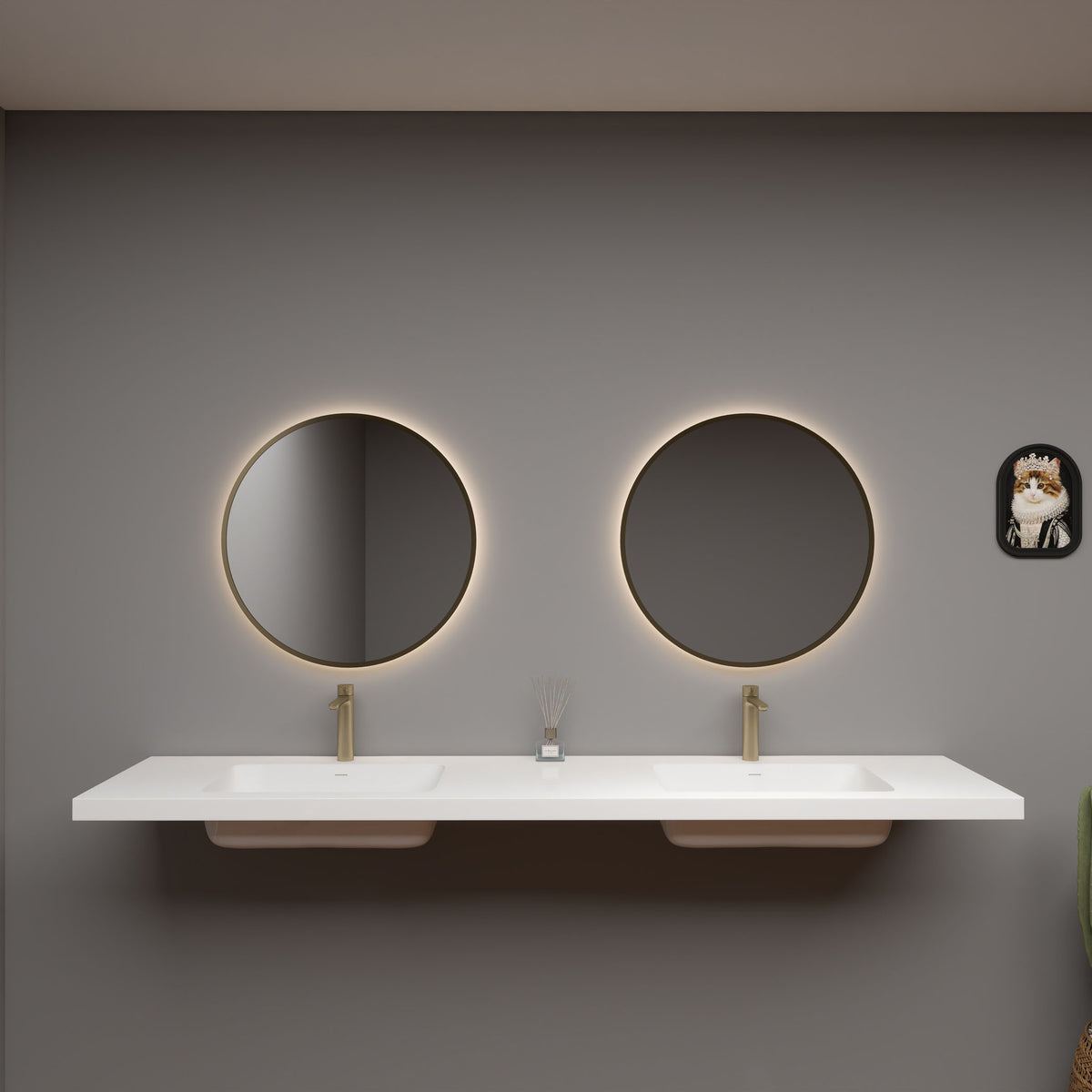 NB Reinforced Acrylic Sink Top 24" - 84"-Better Vanity