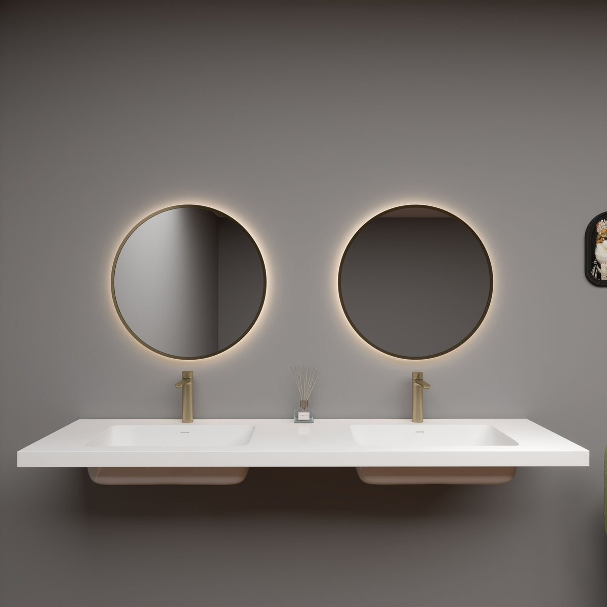 NB Reinforced Acrylic Sink Top 24" - 84"-Better Vanity