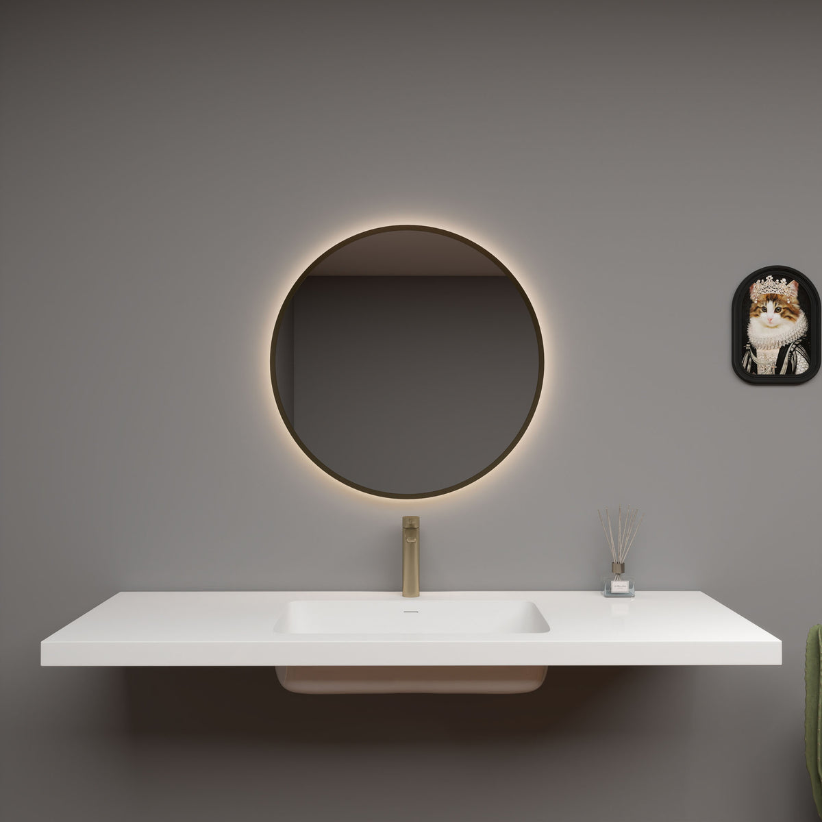 NB Reinforced Acrylic Sink Top 24" - 84"-Better Vanity