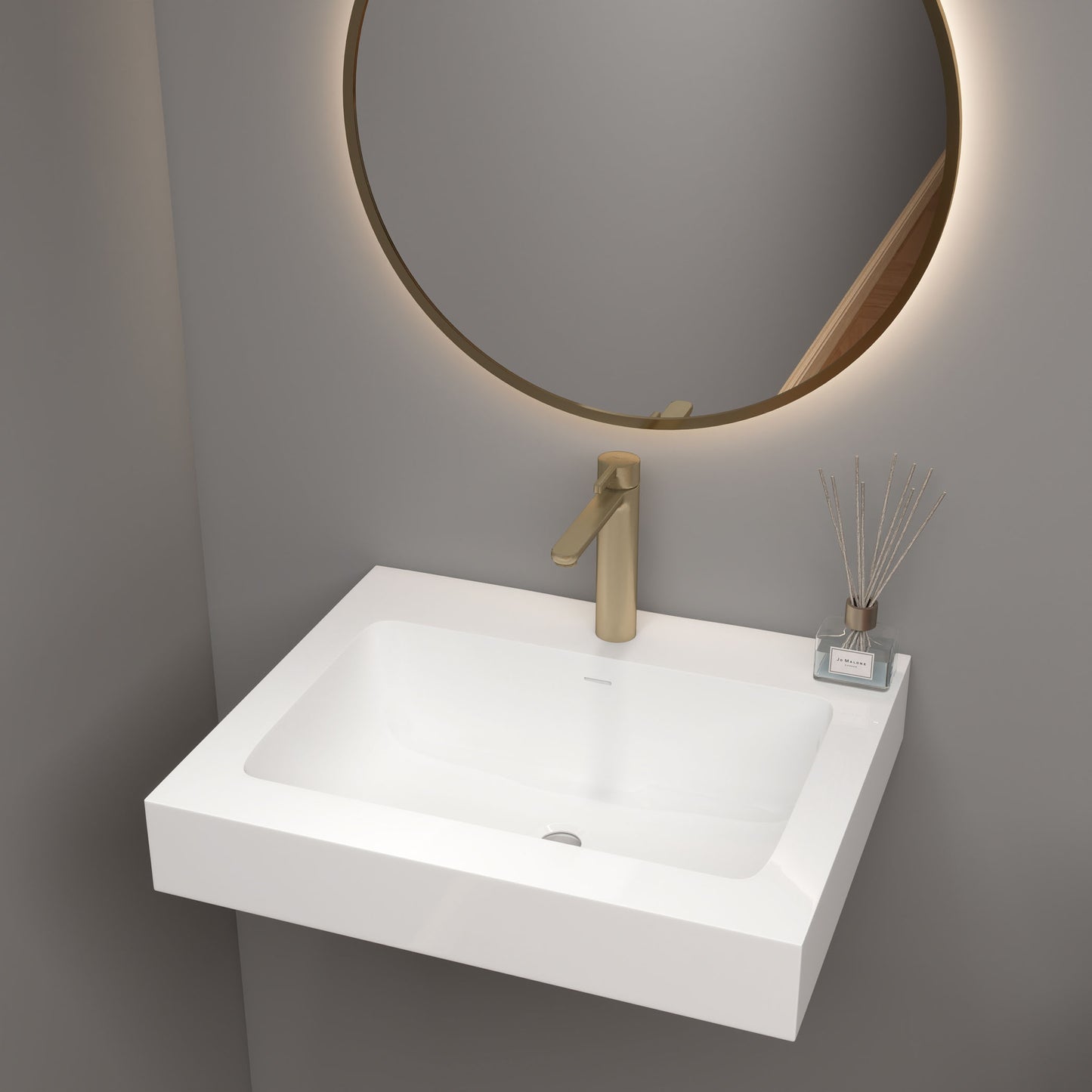 LB Reinforced Acrylic Sink Top 24" - 84"