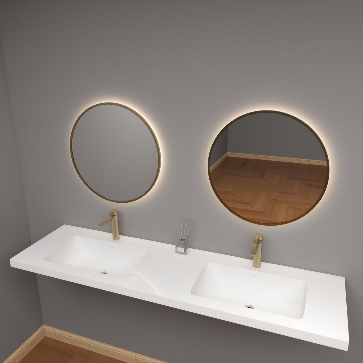 NB Reinforced Acrylic Sink Top 24" - 84"-Better Vanity